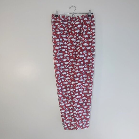 La Cera Soft Flannel Pajama Set Cottagecore Country Sheep Animal Print Size 4XL - Picture 9 of 10